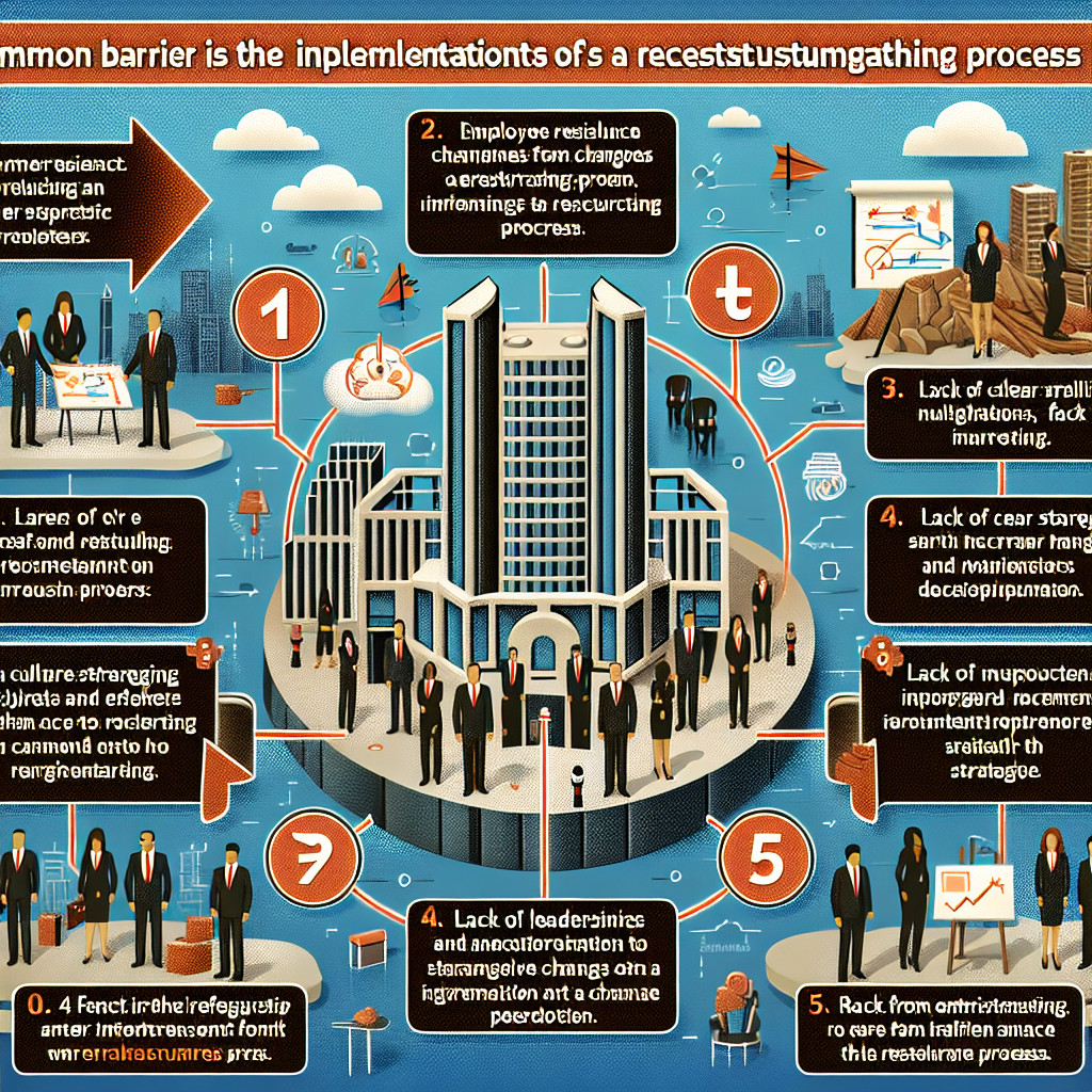 Jakie są najczęstsze bariery wdrożenia procesu restrukturyzacji?