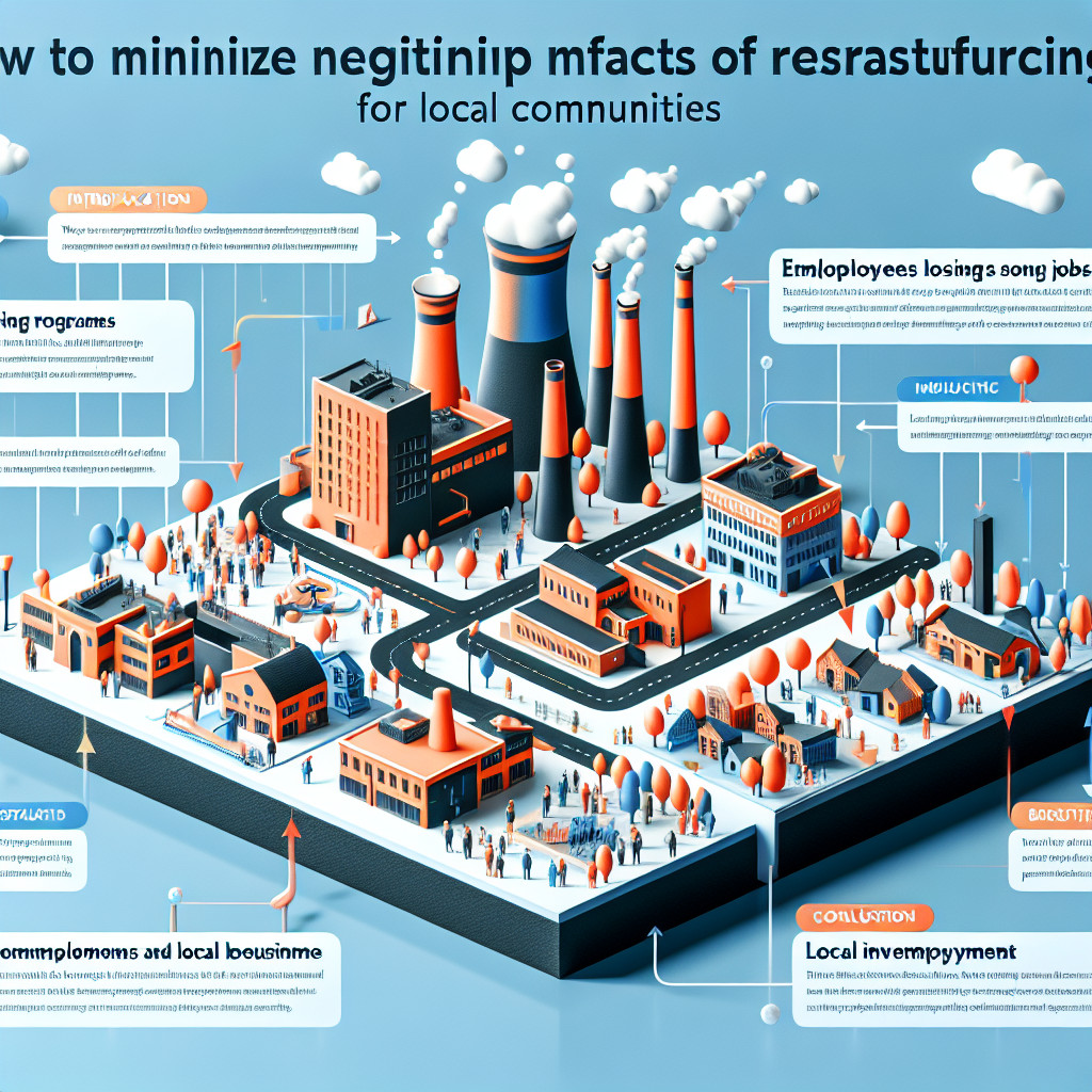 Jak zminimalizować negatywne skutki restrukturyzacji dla społeczności lokalnych?