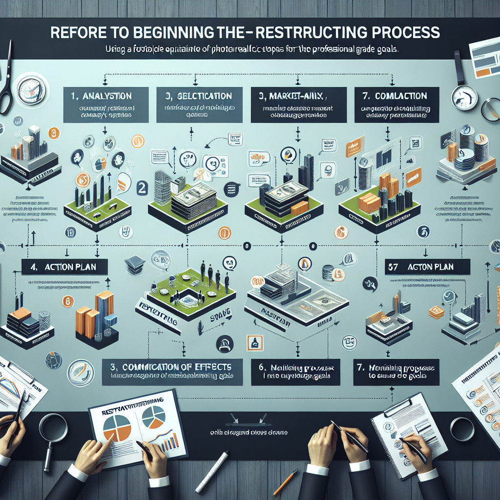 Jakie są kroki przygotowawcze przed rozpoczęciem restrukturyzacji?